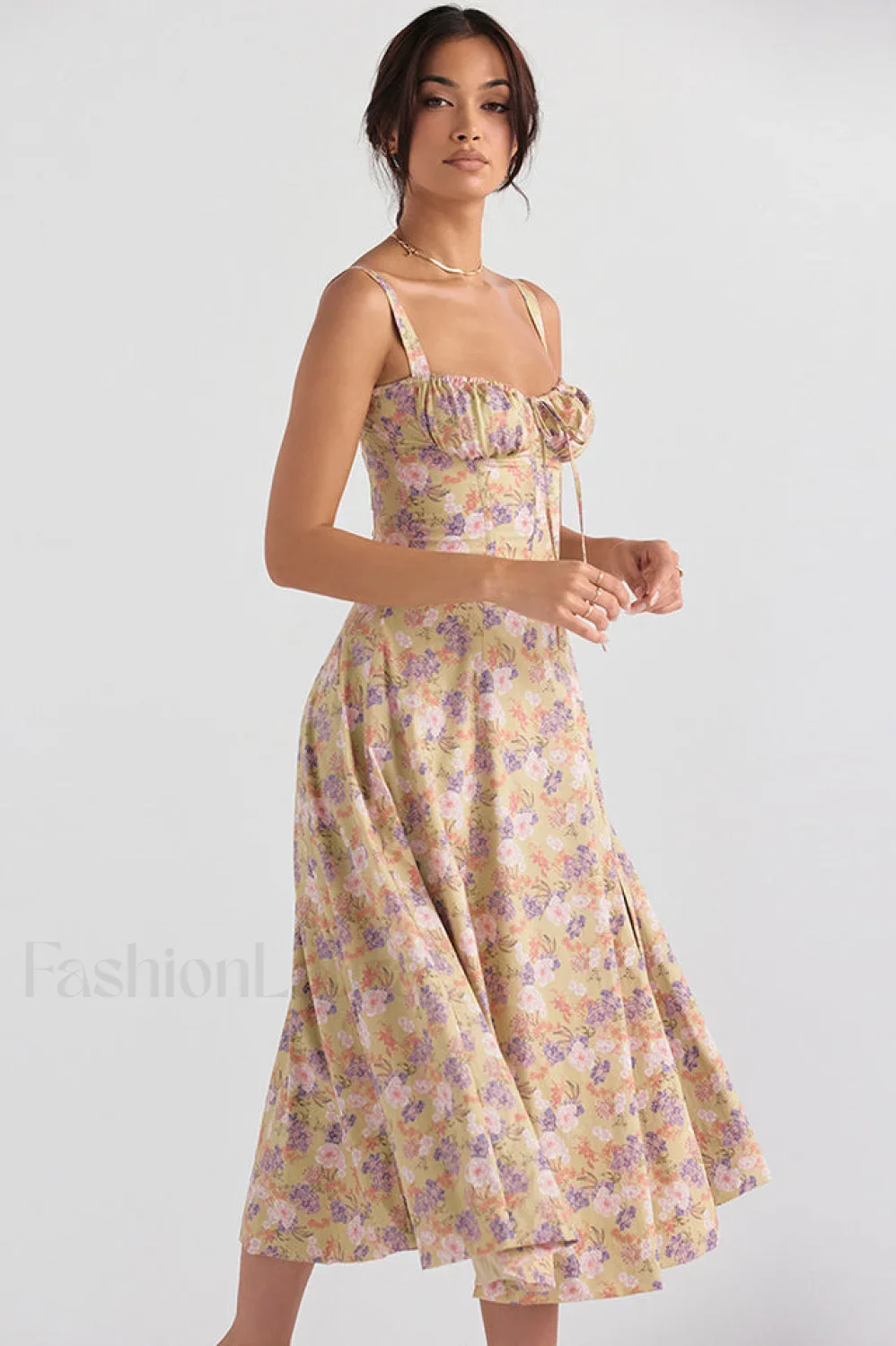 Carmen Elegant Bustier Sundress - Image 126