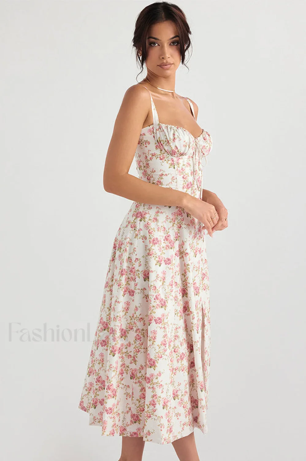 Carmen Elegant Bustier Sundress - Image 130