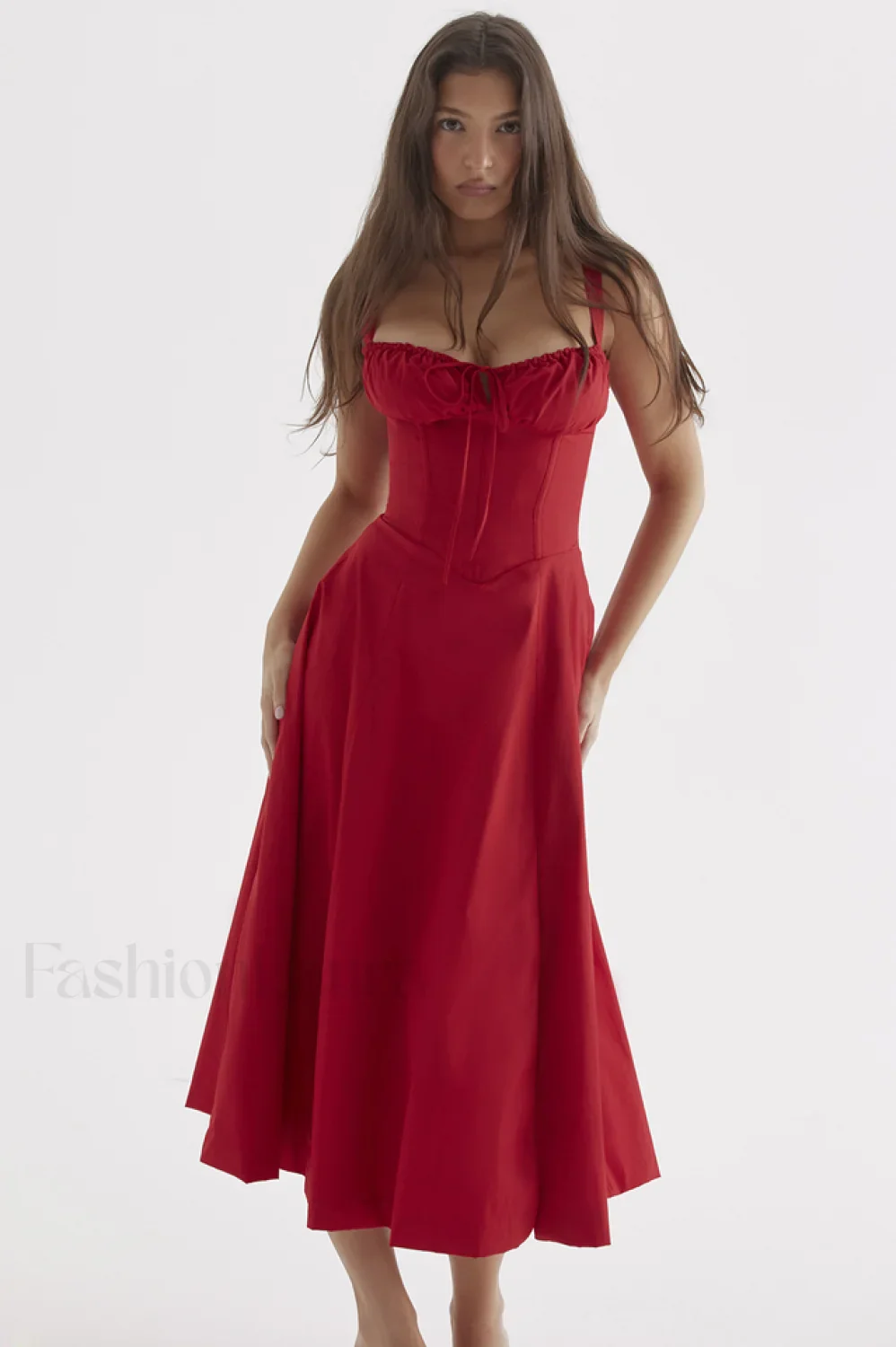 Carmen Elegant Bustier Sundress - Image 136
