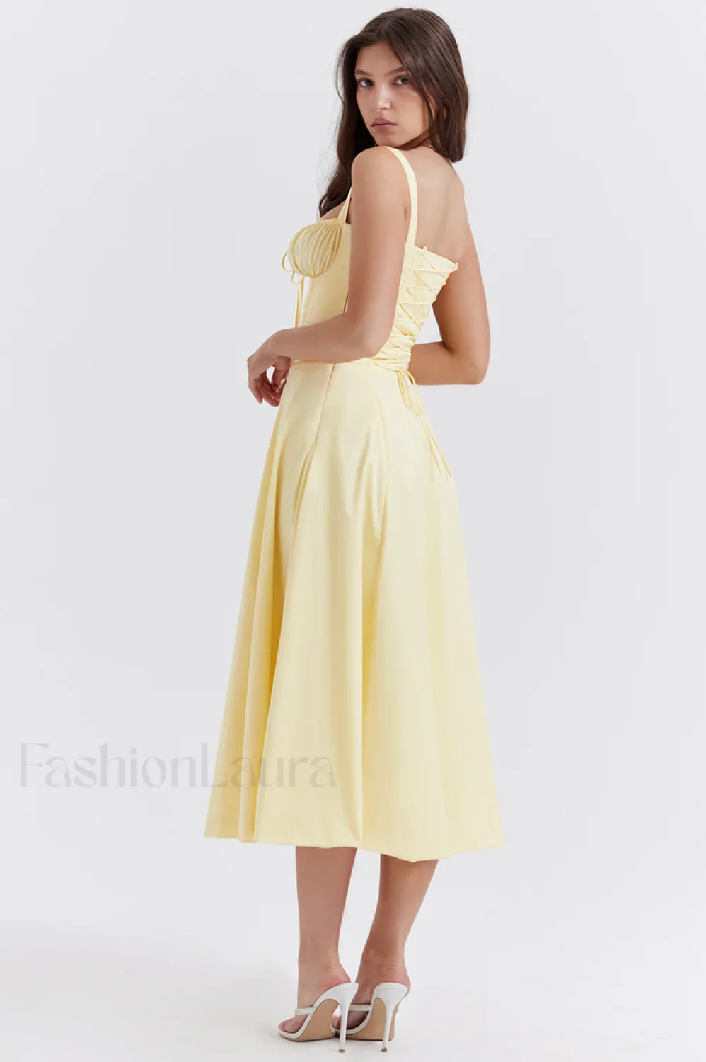Carmen Elegant Bustier Sundress - Image 144