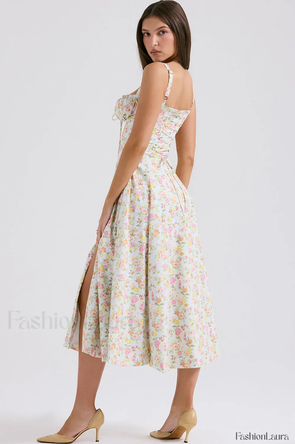 Carmen Elegant Bustier Sundress - Image 159