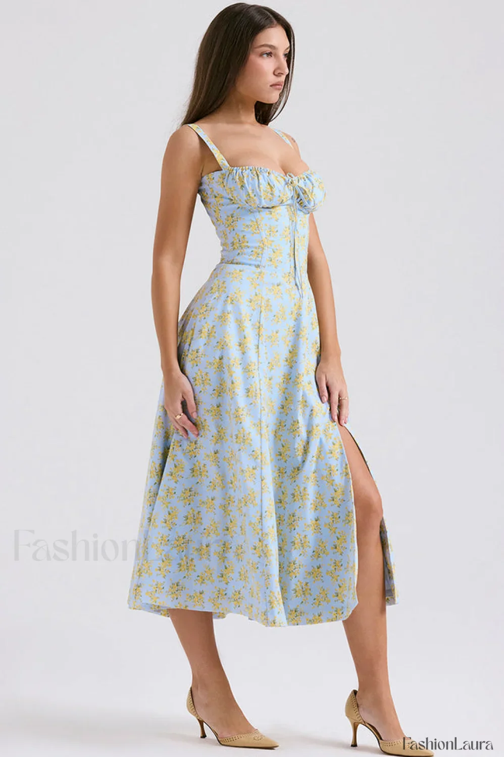 Carmen Elegant Bustier Sundress - Image 180