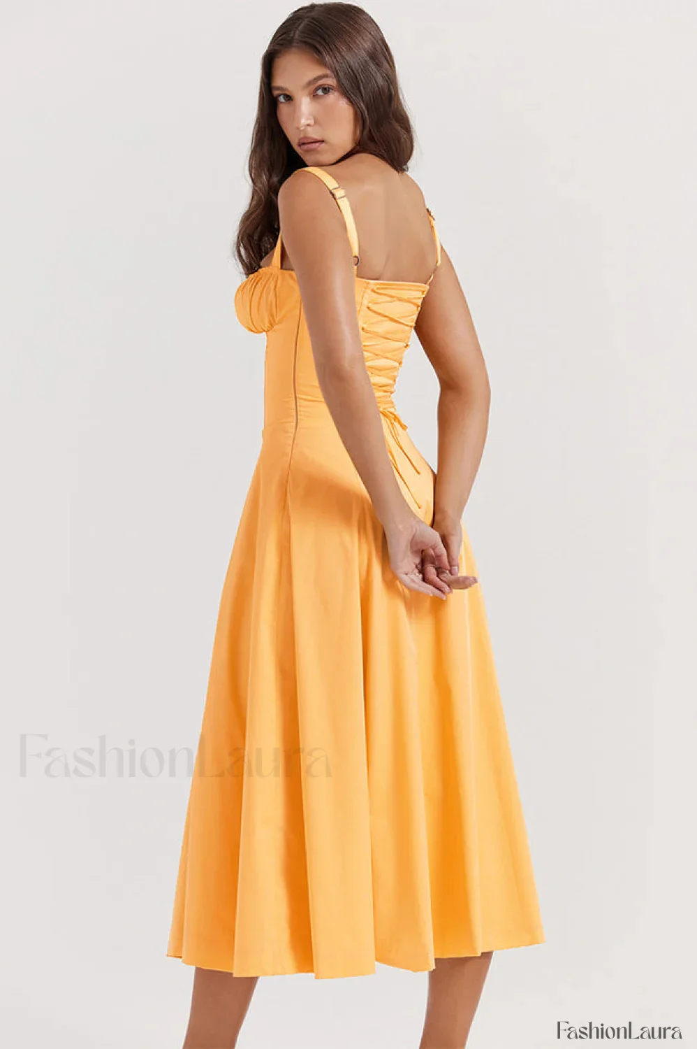 Carmen Elegant Bustier Sundress - Image 197