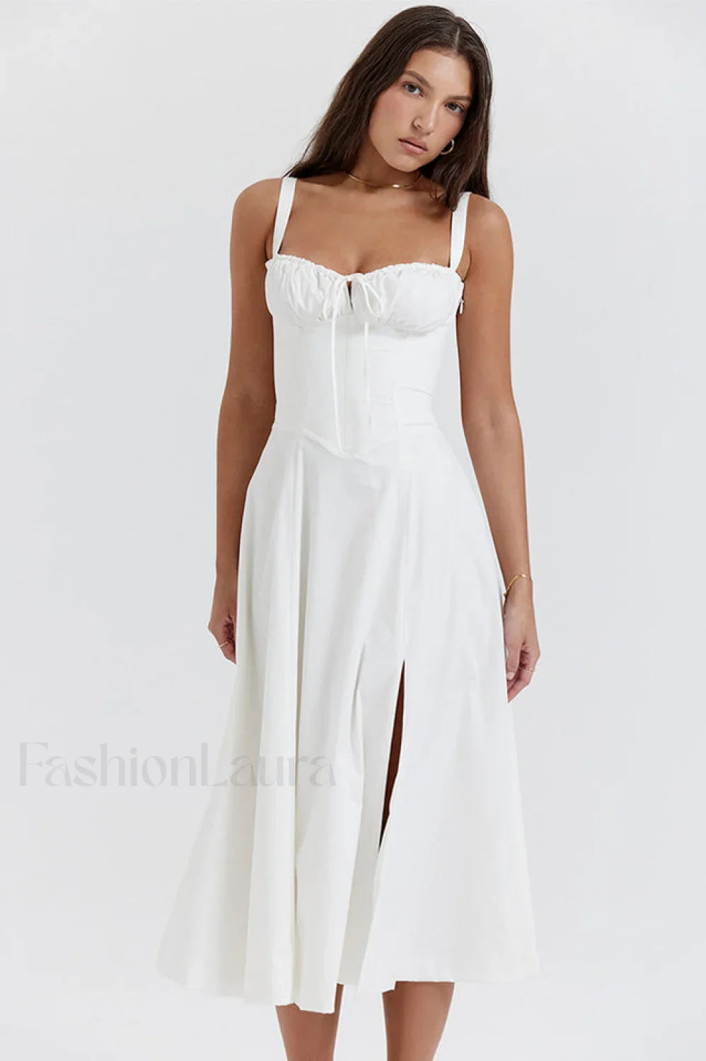 Carmen Elegant Bustier Sundress - Image 41