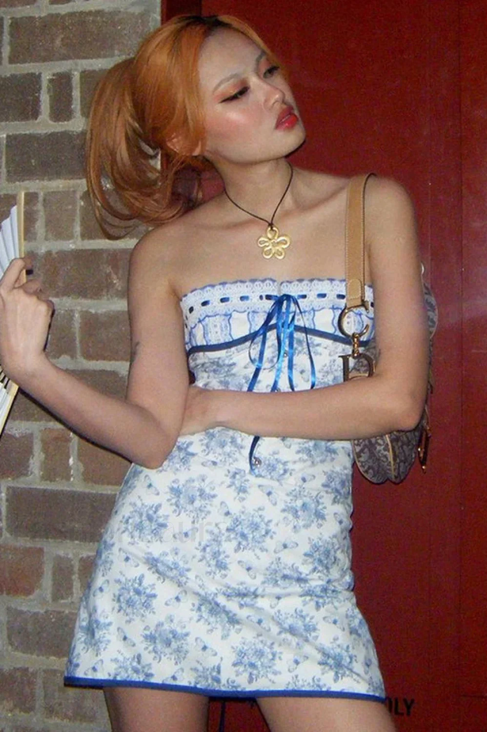 Butterfly Bouquet Floral Charming Tube Short Dress - Image 12