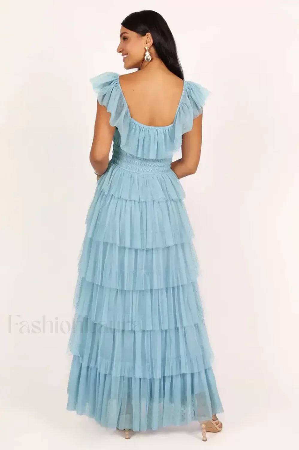 Belle Elegant Maxi Dress - Image 4