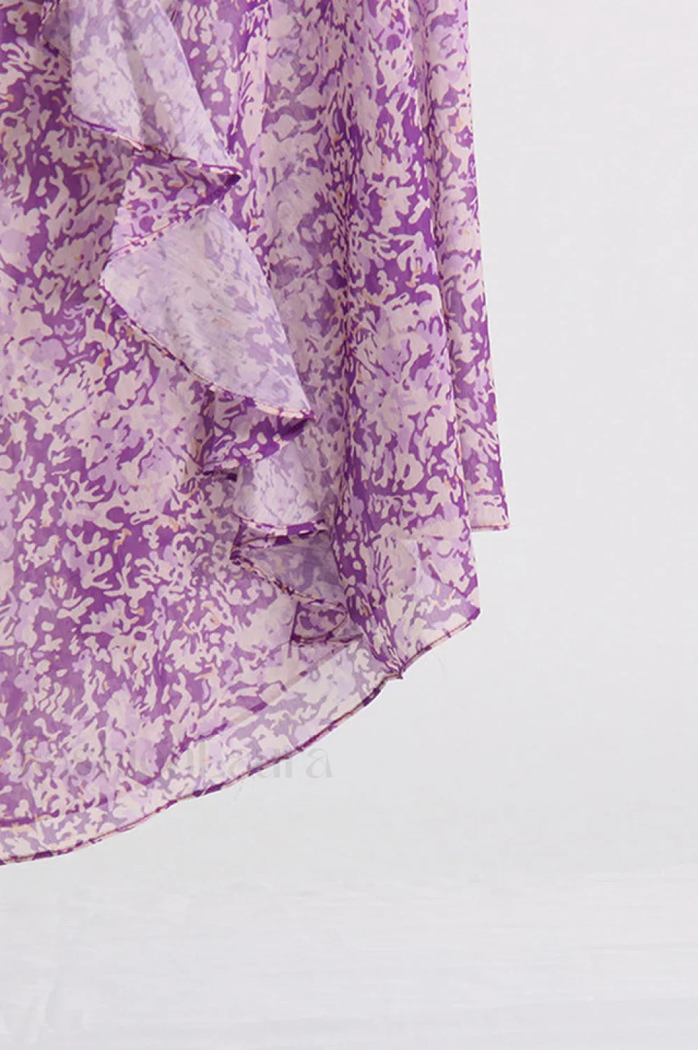 Aurier Round Neck Charming Balloon Sleeve Maxi Dress - Image 7