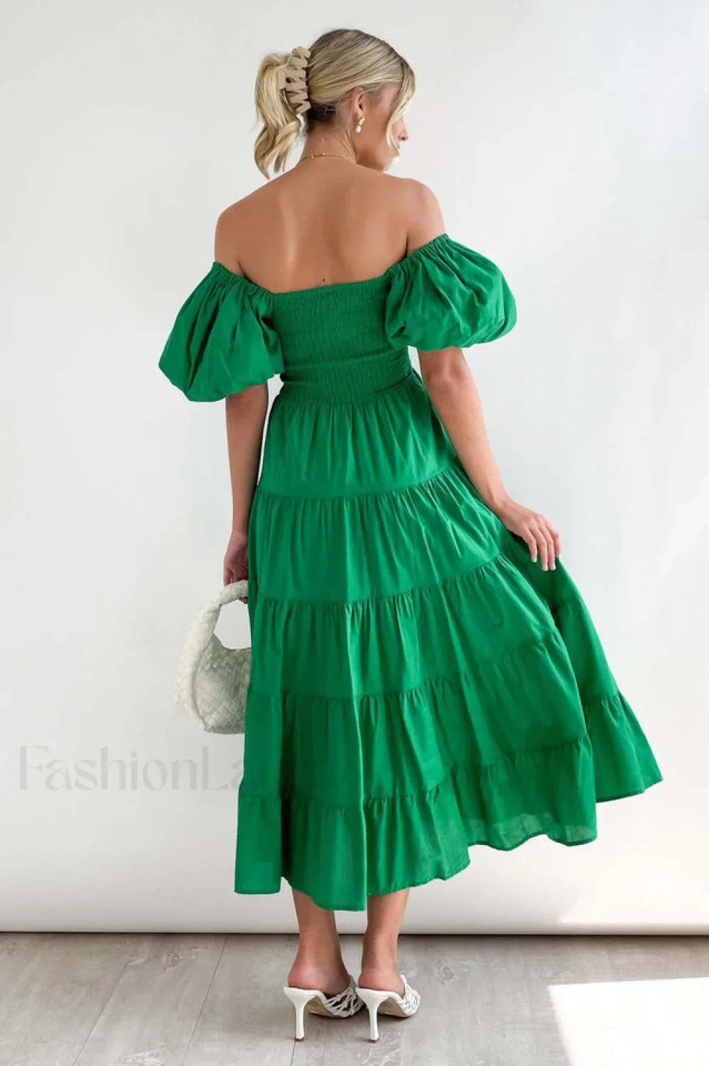 Anne Elegant Tiered Dress - Image 9