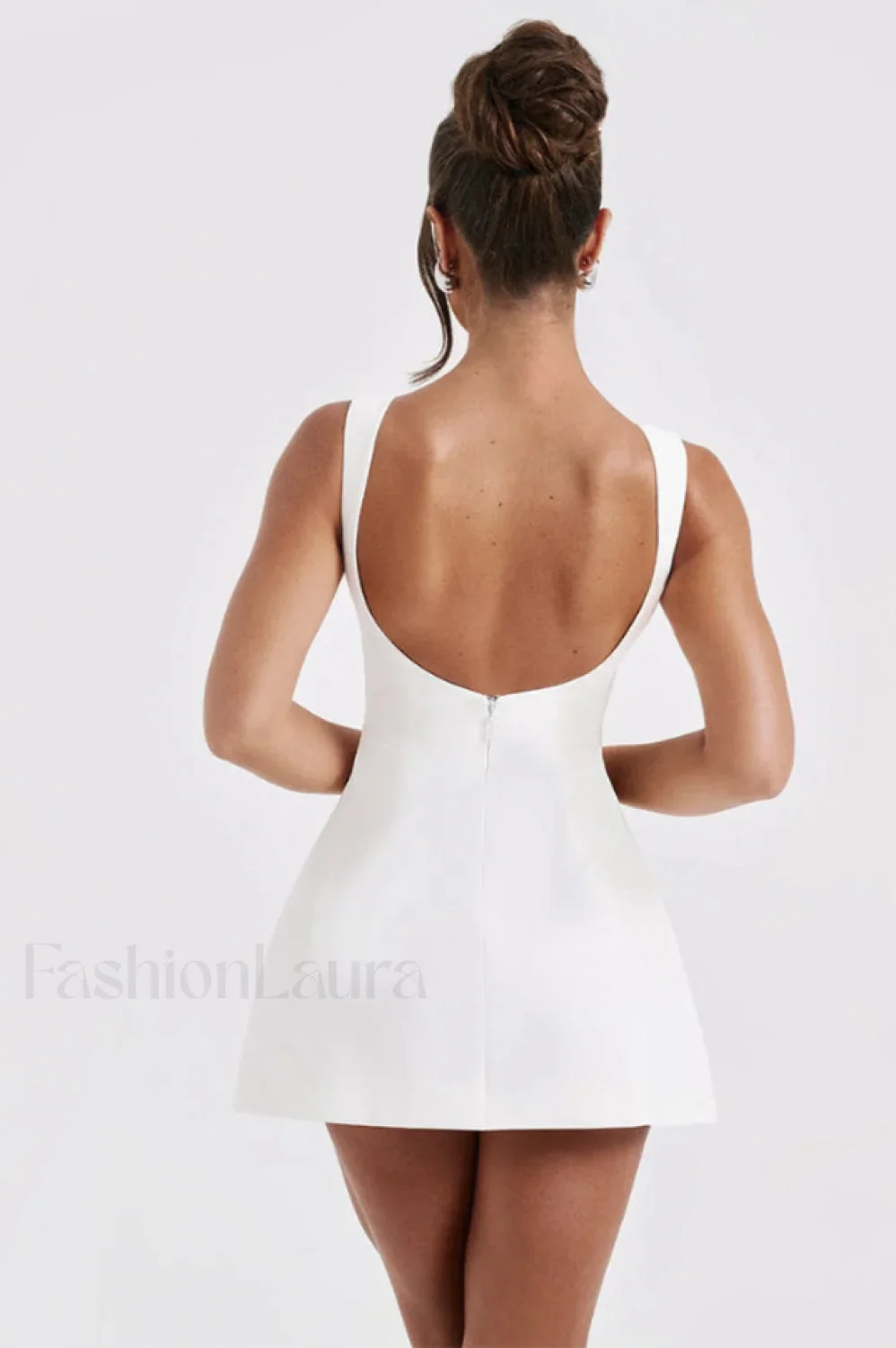 Alicia Elegant Mini Dress - Image 2