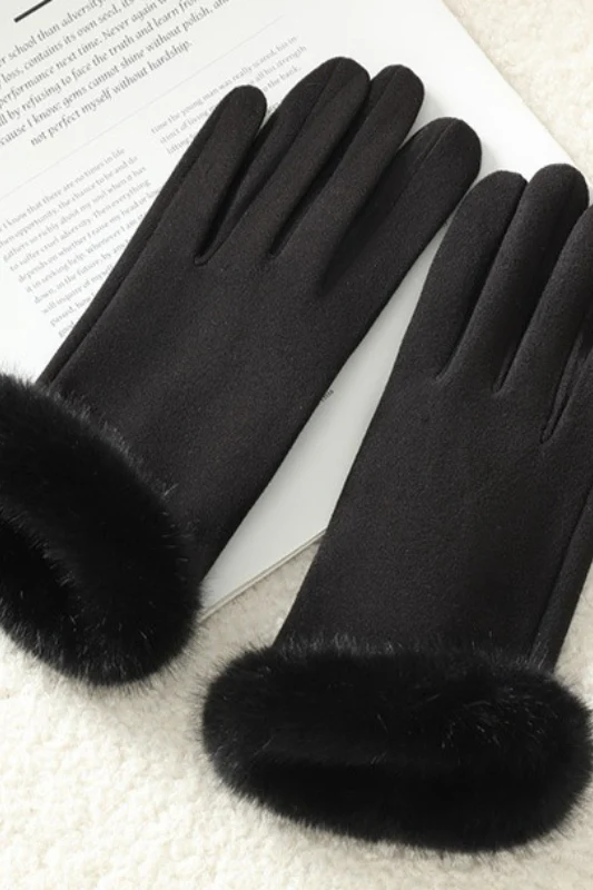 Fleece Lined Touchscreen Thermal Gloves - Image 10