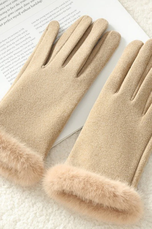 Fleece Lined Touchscreen Thermal Gloves - Image 7