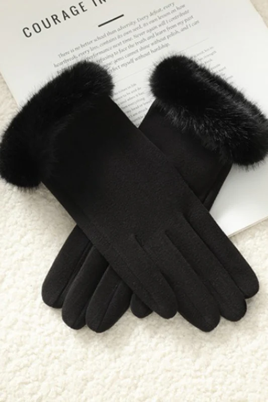 Fleece Lined Touchscreen Thermal Gloves - Image 9