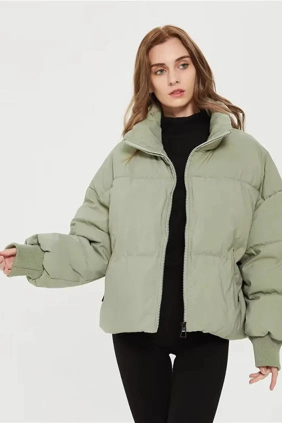 Flowy Insulated Puffer Jacket - Image 13