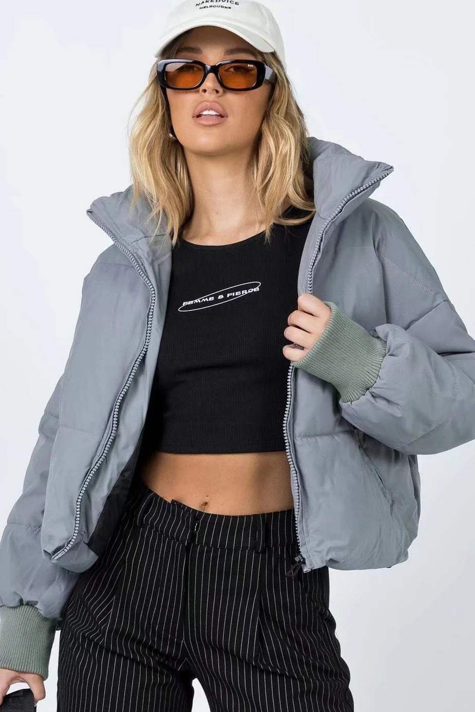 Flowy Insulated Puffer Jacket - Image 14
