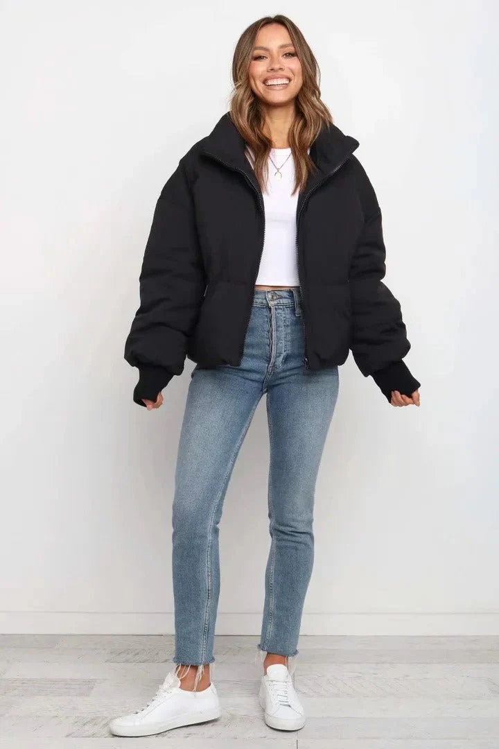 Flowy Insulated Puffer Jacket - Image 9