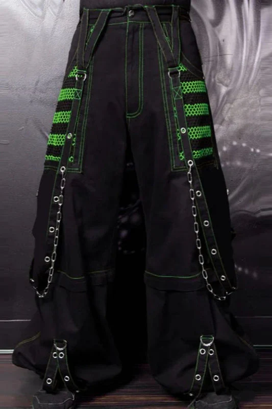 Gothic Wide Leg Cargo Jeans - Image 13