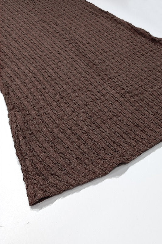 Halter Neck Bodycon Maxi Sweater Dress - Image 9