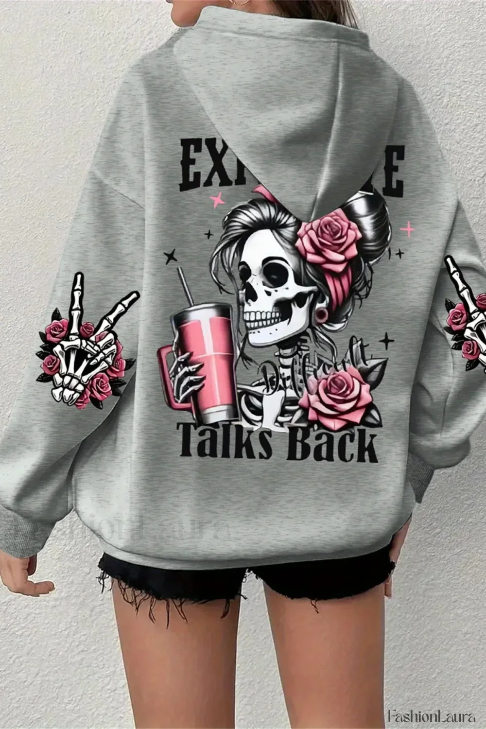 Harajuku Loose Fit Fleece Hoodie - Image 18
