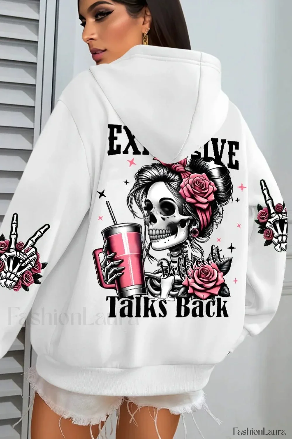Harajuku Loose Fit Fleece Hoodie - Image 20