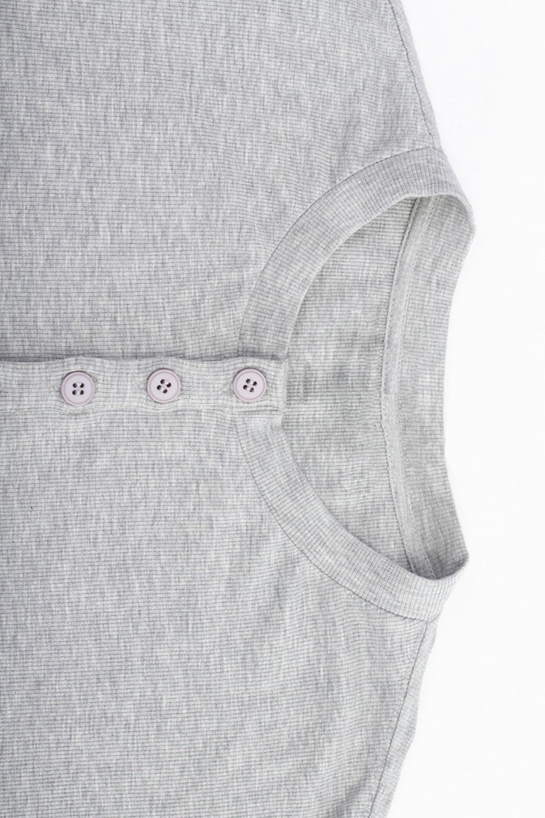 Henley Neck Soft Comfortable Long Sleeve Tee - Image 8