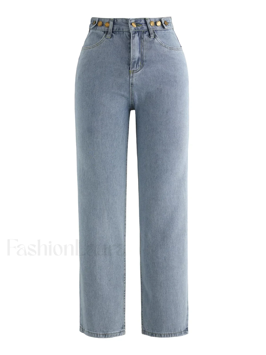 High Waist Baggy Boyfriend Jeans - Image 10