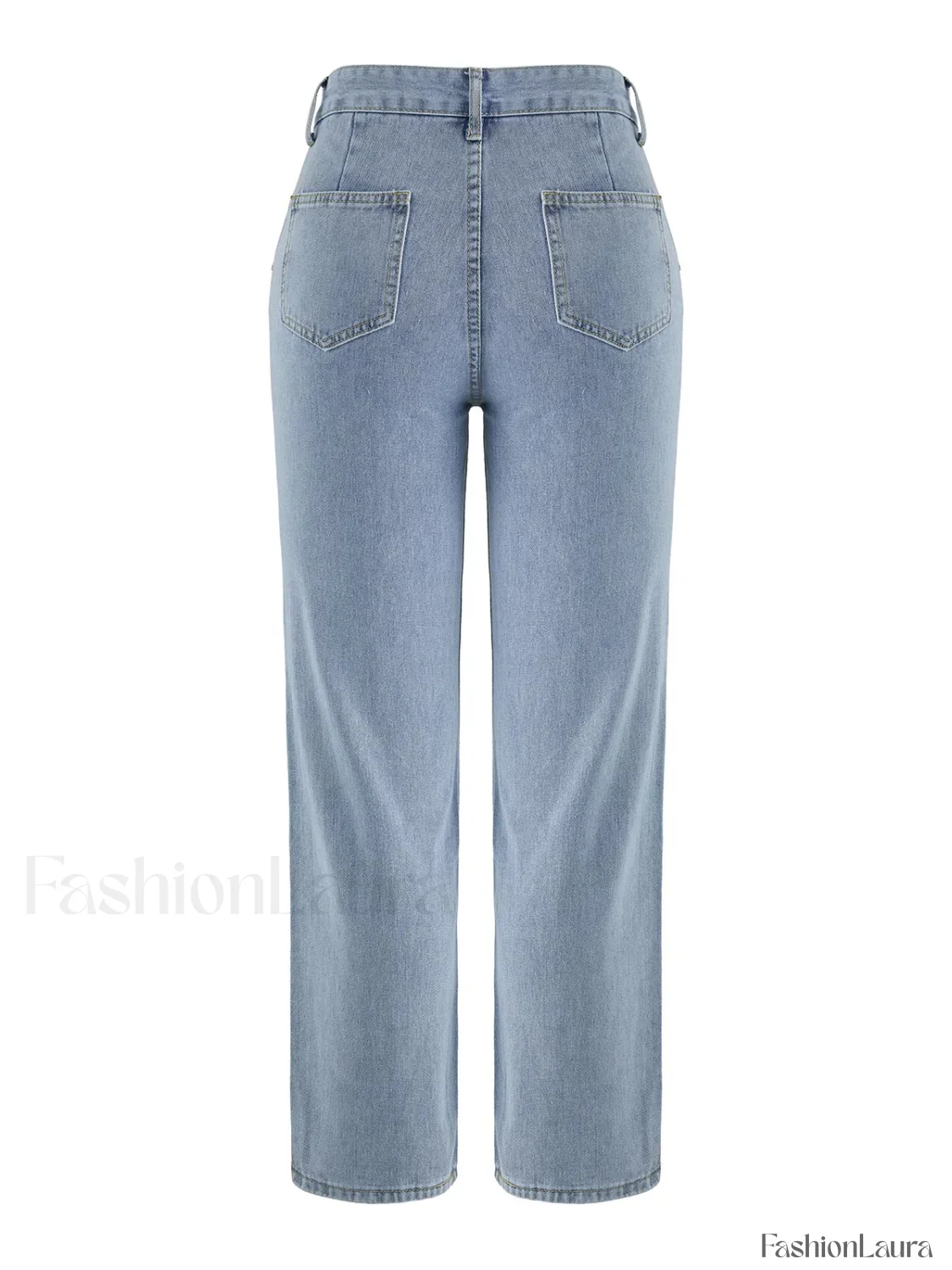 High Waist Baggy Boyfriend Jeans - Image 30