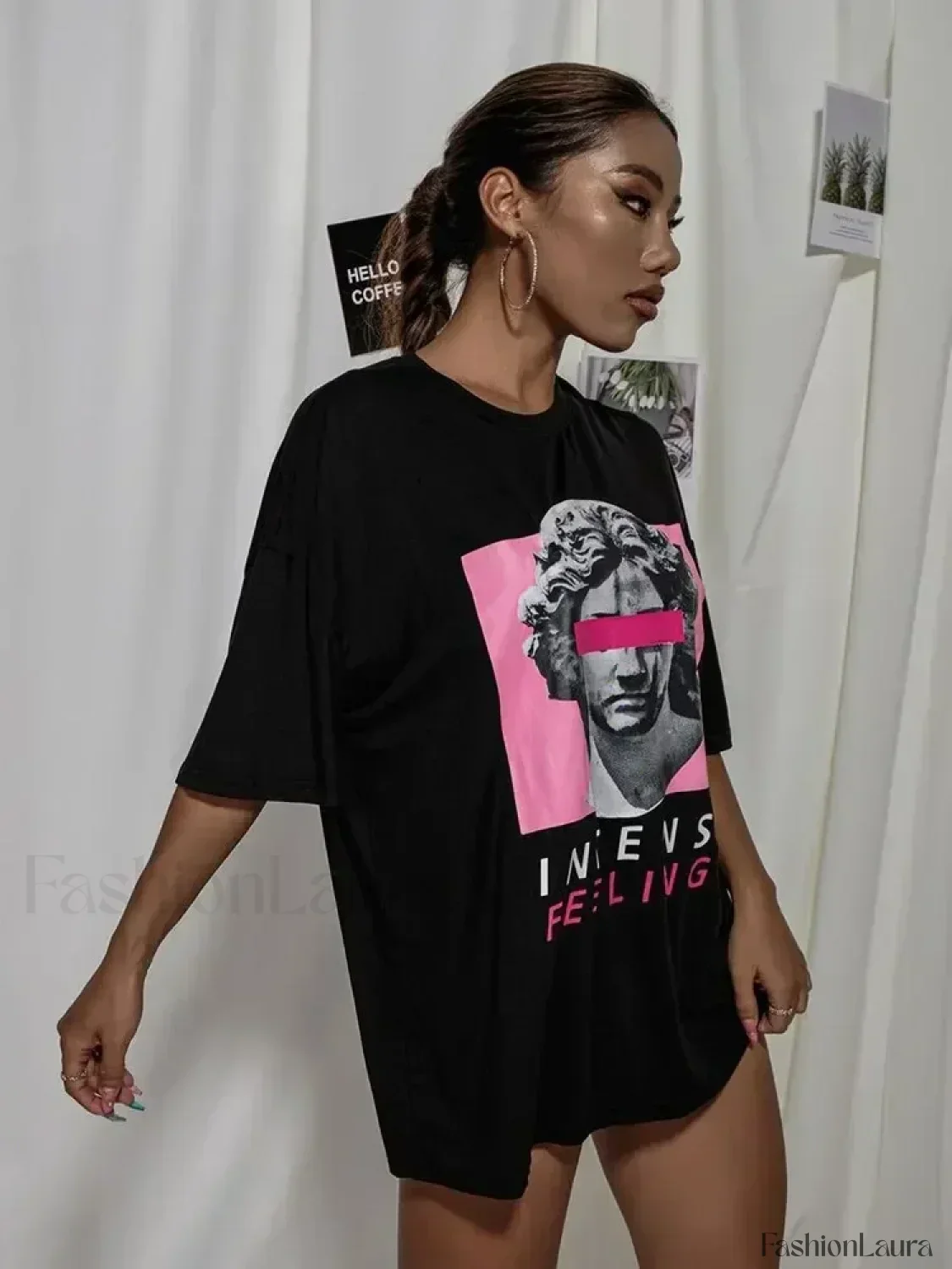 Intense Feelings Drop Shoulder T-Shirt - Image 17