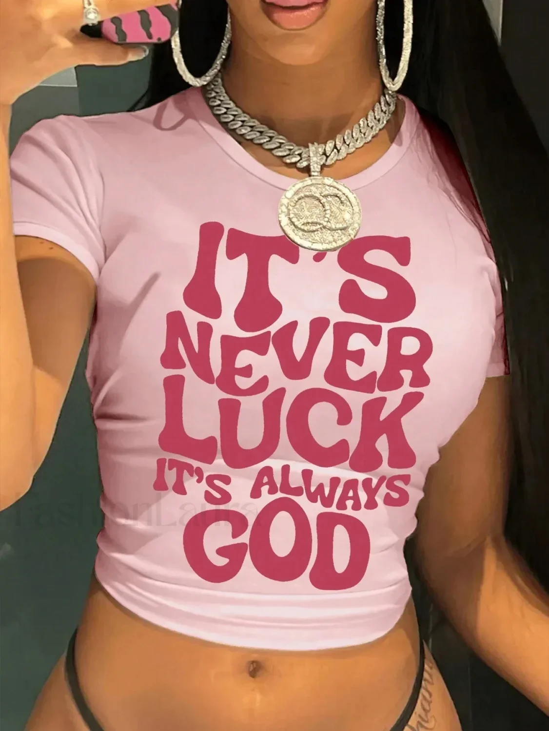 It's Never Luck Breathable Snugged T-Shirt - Image 14