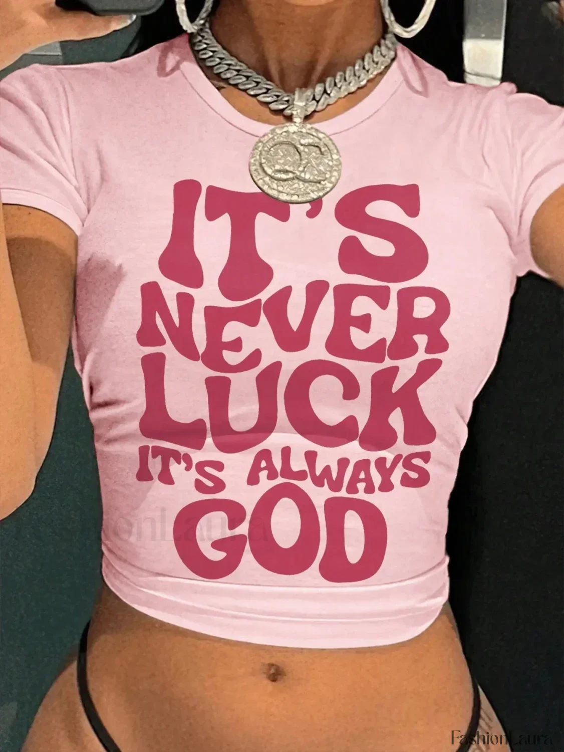 It's Never Luck Breathable Snugged T-Shirt - Image 20