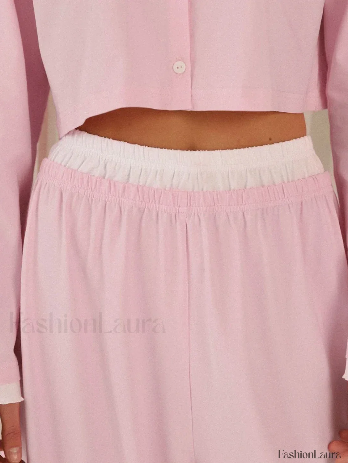 Knitted Long Sleeve Crop Pants Two Piece Set - Image 17