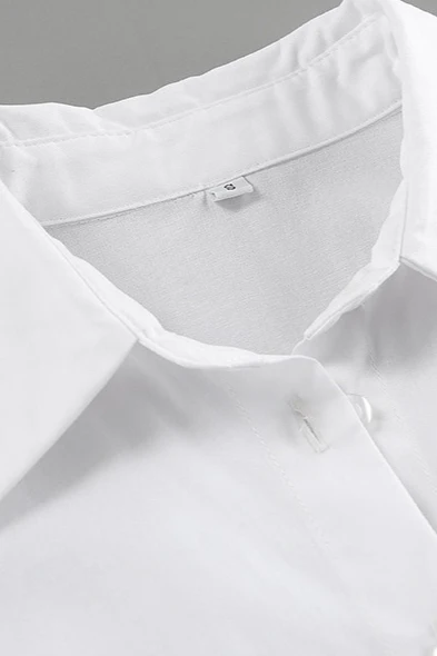 Lapel Collar Elegant Blouse - Image 5