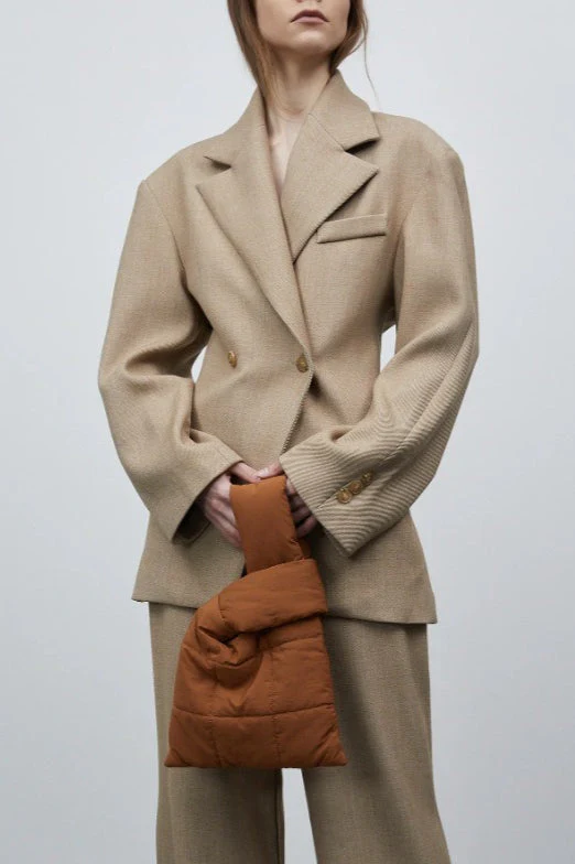 Lapel Relaxed Fit Blazer - Image 8