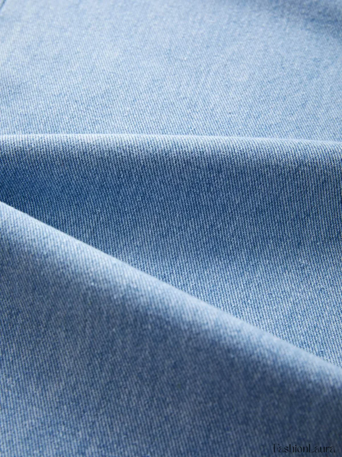 Light Wash Denim Boyfriend Jeans - Image 40