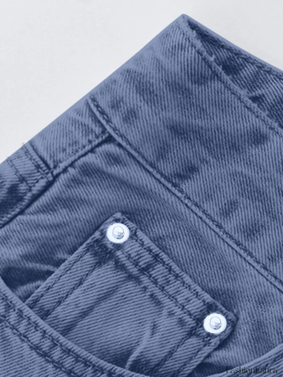 Light Wash Denim Boyfriend Jeans - Image 44