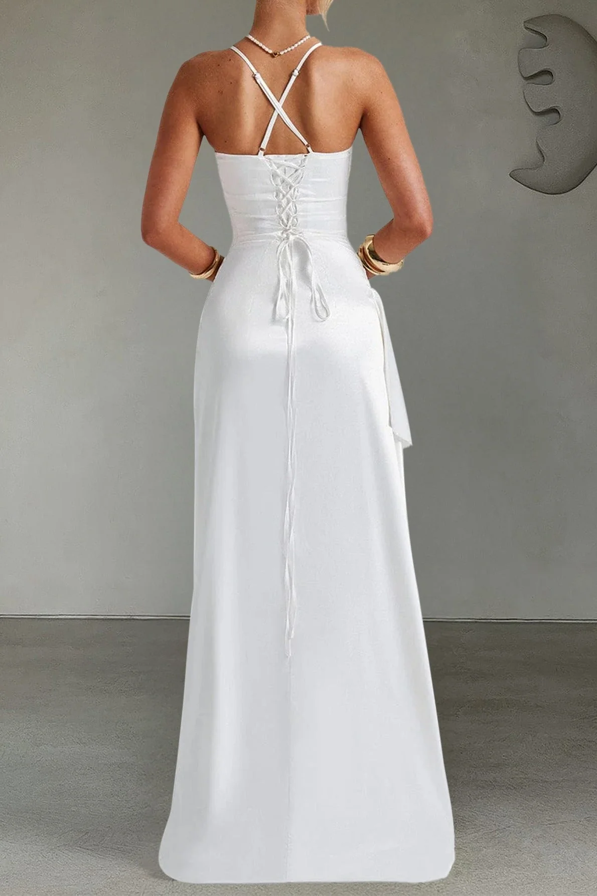 Long Slip Elegant Party Dress - Image 5