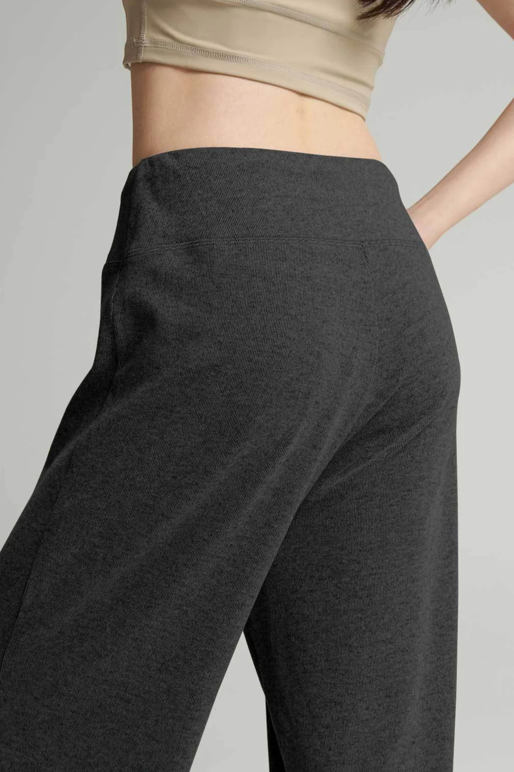 Loose Wide Leg Slimming Versatile Knit Pants - Image 8