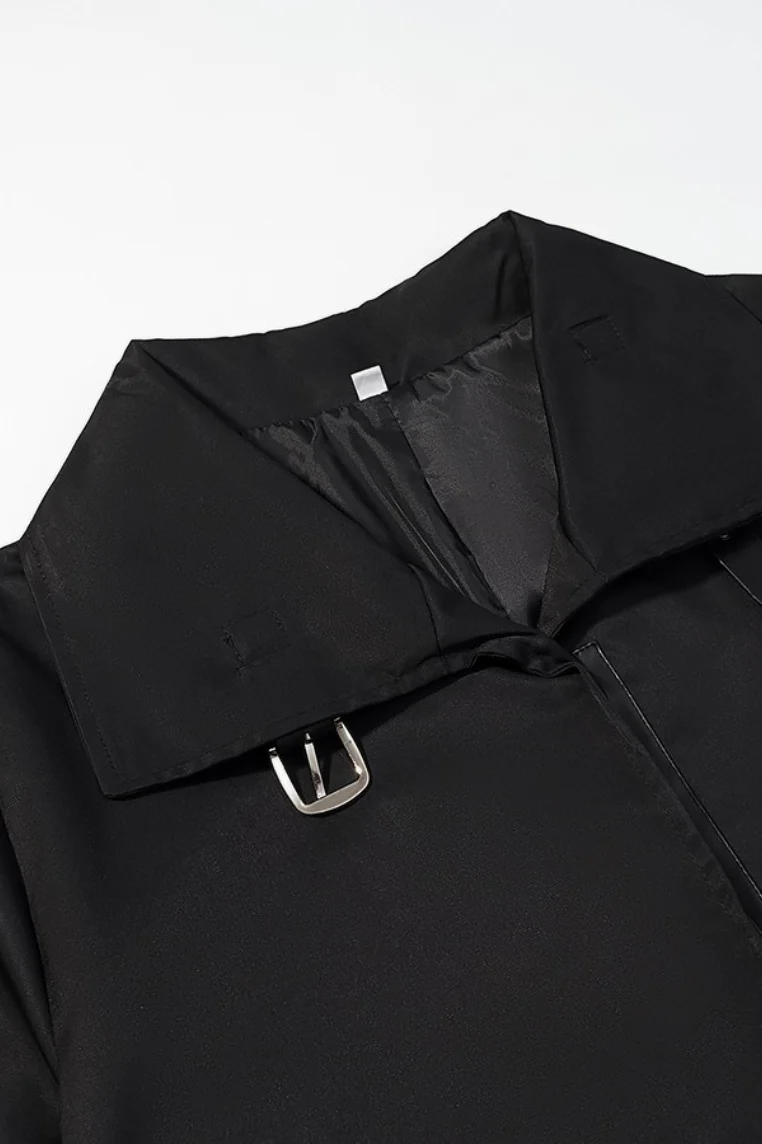 Lounge Slim Long Line Overcoat - Image 5