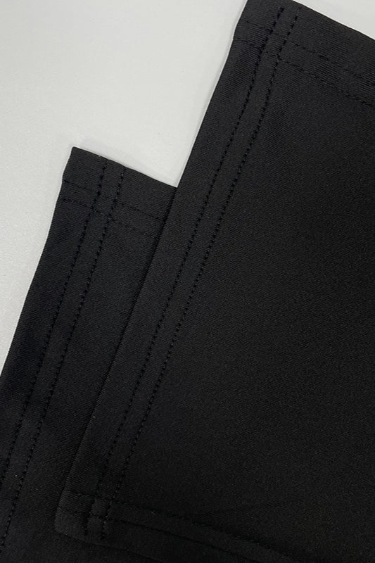 Mesh Panel Sash Maxi Dress - Image 16