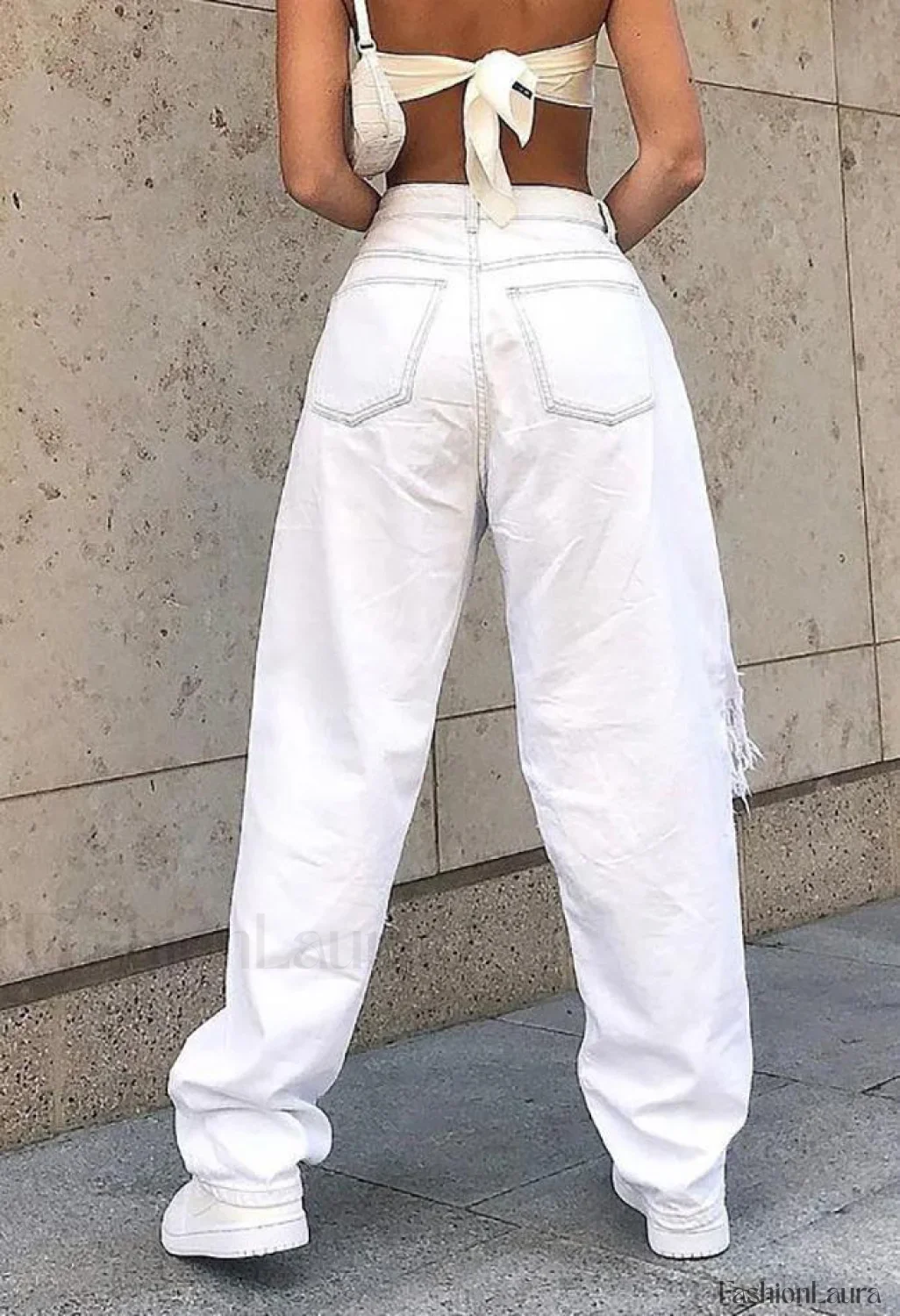 Mid Rise Extra Ripped Jeans - Image 10