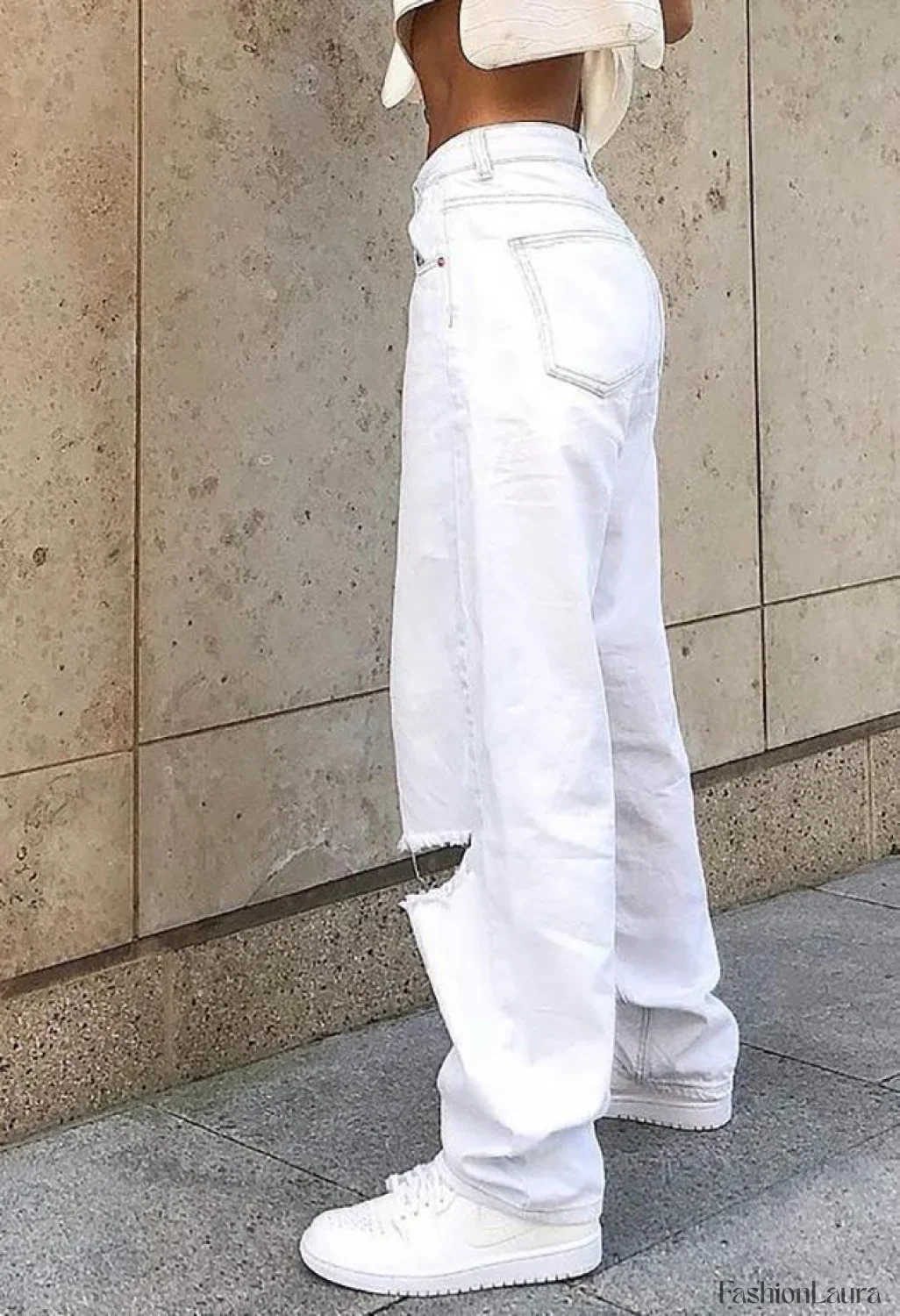 Mid Rise Extra Ripped Jeans - Image 11