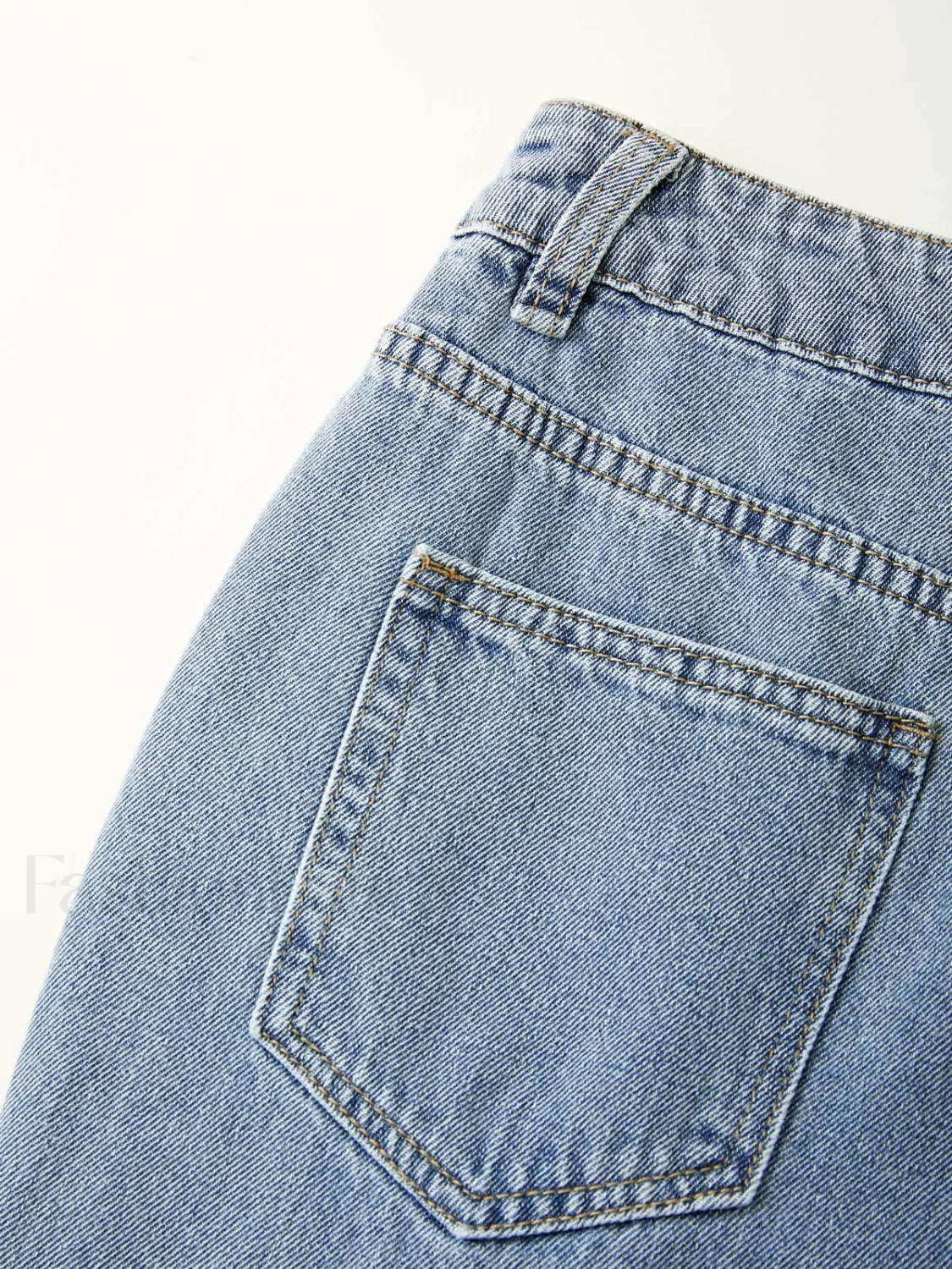 Mid Waist Washed Boyfriend Jeans - Image 16