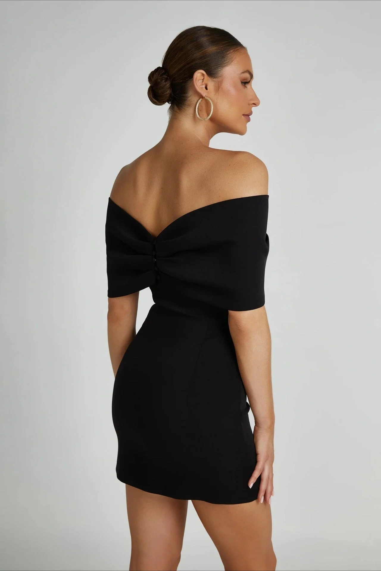 Off-the-shoulder Bodycon Cocktail Dress - Image 15