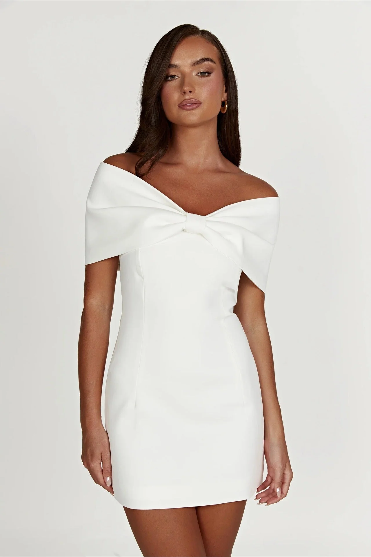 Off-the-shoulder Bodycon Cocktail Dress - Image 3