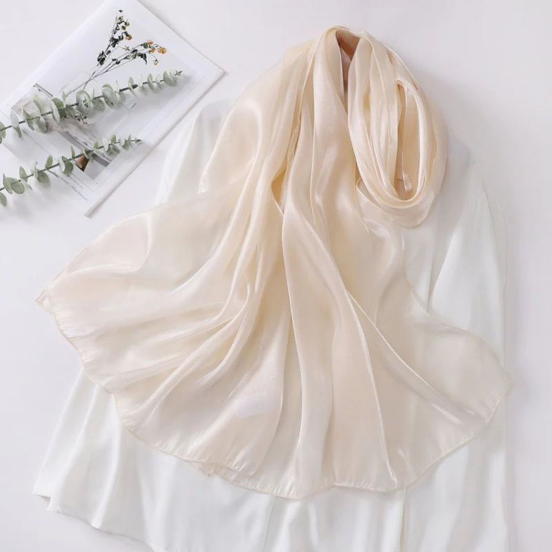 Organza Sheer Glossy Elegant Head Scarf - Image 2