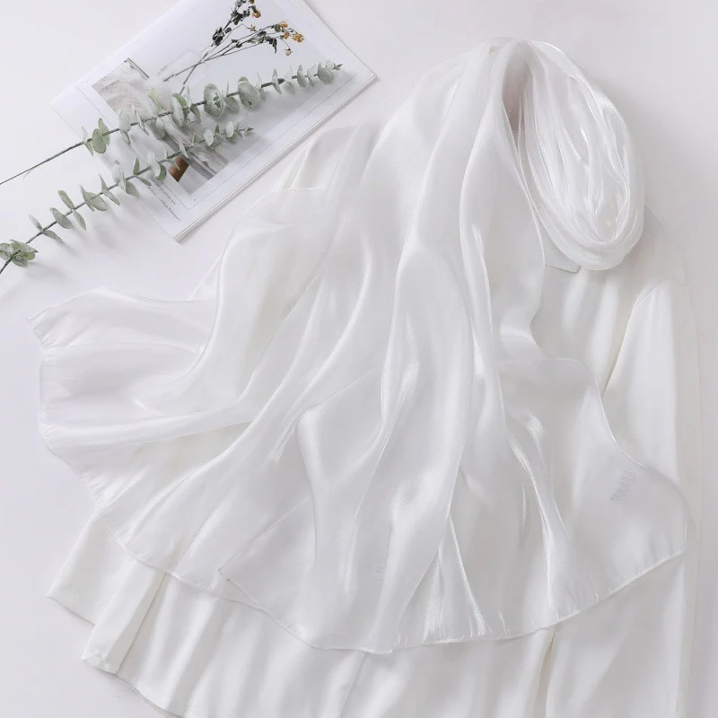 Organza Sheer Glossy Elegant Head Scarf - Image 3