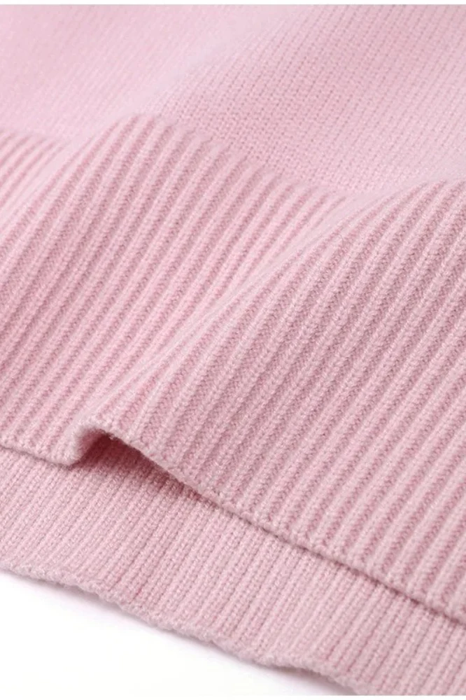 Oversized Long Sleeve Pullover Sweater - Image 9