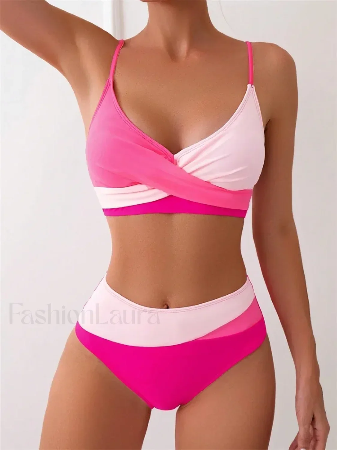 Patchwork String Bikini Set - Image 29
