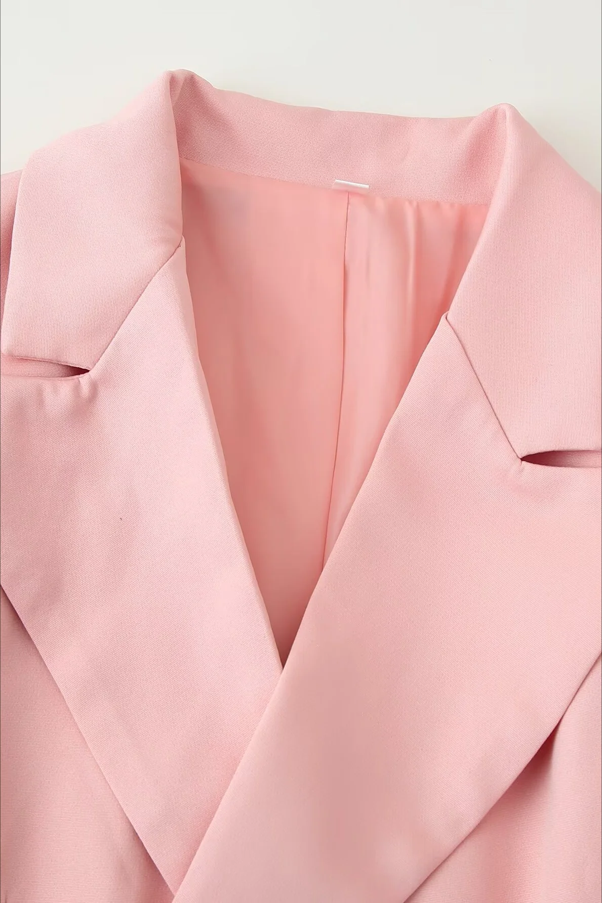 Pink Buttoned Blazer - Image 7