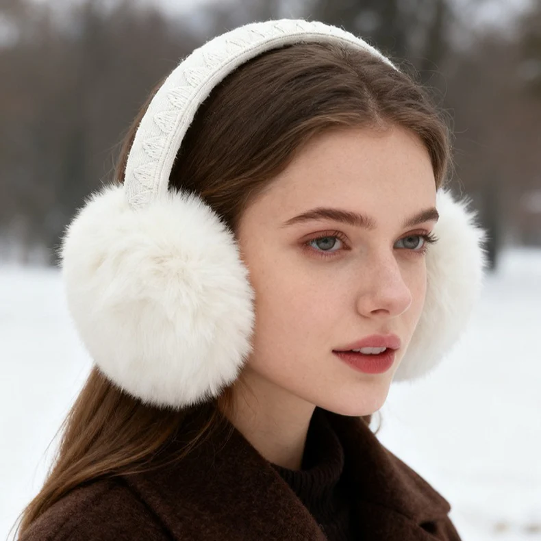 Plush Faux Fur Thermal Earmuffs - Image 4