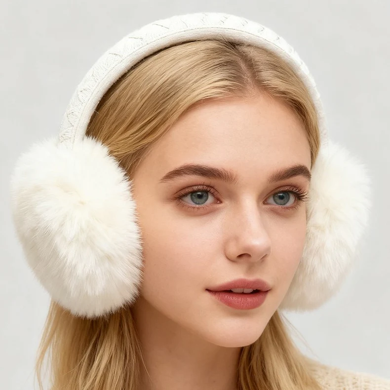 Plush Faux Fur Thermal Earmuffs - Image 5